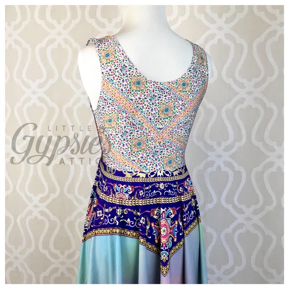 Antique Rainbow Unicorn Maxi Dress - Picture 10 of 16